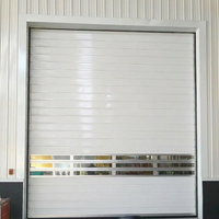 Porte à enroulement coupe-feu, résistance 3 heures, porte à enroulement électrique pour usine