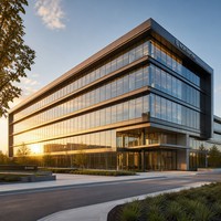 Système de mur-rideau en verre pour bâtiments commerciaux, fenêtres de mur-rideau, isolation thermique et étanchéité pour centre commercial, hôtel