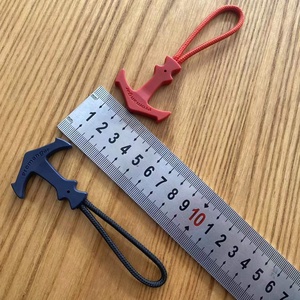 TOPAZ Lớn Chunky Cao Su Dây Kéo Kéo Heavy Duty <span class=keywords><strong>Zipper</strong></span> <span class=keywords><strong>Puller</strong></span> Đối Với Viêm Khớp, Dễ Dàng Để Grip, Thể Thao Dưới Nước Gear - Product Image 6