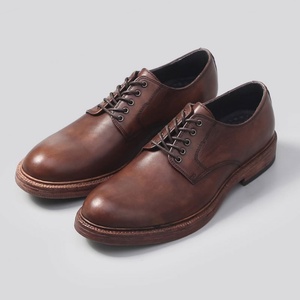 Zapatos de Negocios para Hombre de Otoño Hechos a Mano de Alta Calidad con Cordones - Personalizados al por Mayor, Punta Redonda, Suela Blanda, Aumento de Altura, Impermeables - Product Image 1
