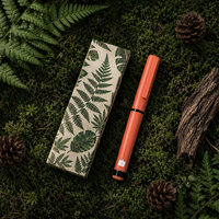 Boîte à stylos en papier avec logo personnalisé de qualité supérieure, aspect professionnel élégant avec insert en EVA, vente en gros