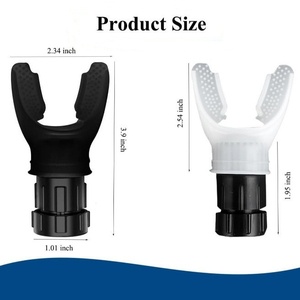 Abs hơi thở huấn luyện viên phổi hô hấp độ cao Thiết bị tập thể dục cho tập thể dục ngoài trời hô hấp Silicone hô hấp công cụ - Product Image 3