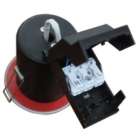 Feu évalué GU10 Fix / Tilt LED encastré Downlight plafonnier Twist Lock Spot Lights