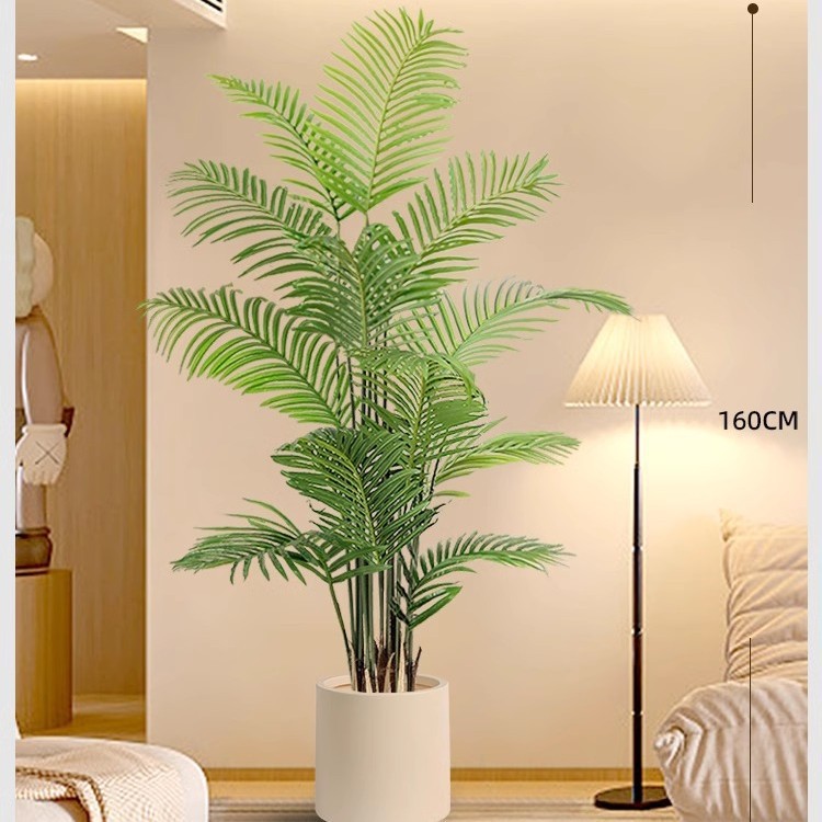 Green 160CM with pp flower pot