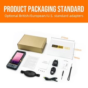 Oem t60ex 5.5 inch 500nits Explosion Proof Wearable cầm tay 13.56 Máy Quét Mã Vạch PDAs NFC Reader 9000mAh wifi giá rẻ - Product Image 5