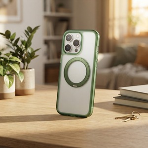 Funda Protectora para Teléfono <span class=keywords><strong>con</strong></span> Amortiguación de Aire para iPhone 16 17 <span class=keywords><strong>18</strong></span> Pro Max, Acabado Mate, <span class=keywords><strong>con</strong></span> Soporte y Botón de Control de Cámara, Venta al Por Mayor - Product Image 1