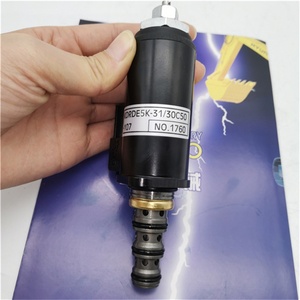 ปั๊มไฮดรอลิกโซลินอยด์วาล์ว YN35V00052F1 YB35V00003F1 30C50-123สำหรับ SK200-8 SK330-8รถขุด SK350-8 - Product Image 2