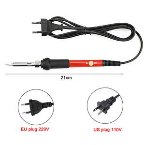 220V/110V 60W <strong>Electrical</strong> <strong>Soldering</strong> Iron Rework Welding Gun Tool Adjustable Temperature <strong>Soldering</strong> Iron for <strong>Soldering</strong> and Repair - Product Image 5
