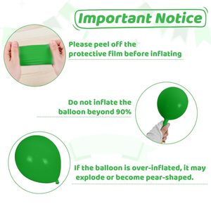 45-60 Globos <span class=keywords><strong>de</strong></span> Látex <span class=keywords><strong>de</strong></span> Fútbol <span class=keywords><strong>de</strong></span> 12 Pulgadas en Blanco, Verde y Marrón con Impresión Brillante y Confeti para Fiestas Deportivas, Cumpleaños, Rugby - Product Image 6