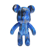 Fournisseurs de premier plan 18/23/33/53/73cm Ours en plastique créatif en acrylique fluide pour coulée, cadeau pour enfants