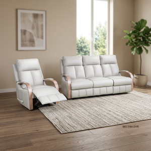 Canapé inclinable BAS3184, un ensemble de salon moderne en cuir écologique réglable avec design modulaire Selangor - Product Image 3