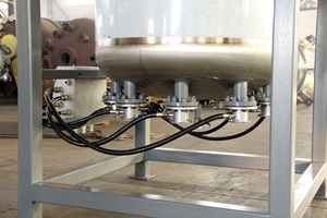 Réacteur d'hydrogénation chimique bibo HXCHEM NEW ASME U STAMP 200L en acier inoxydable avec joint magnétique - Product Image 4
