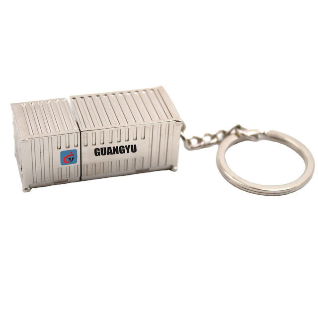 Custom Personality Gift USB Flash Disk Container Shape Key Chain USB Flash Drive Keychain