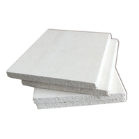 Plafond de séparation imperméable en verre et magnésium, panneau Mgo, sans transpiration, sans chlorure, panneau de sulfate de magnésium