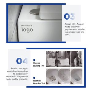 MWD Combiné <span class=keywords><strong>WC</strong></span> et Lavabo en Céramique 2 en 1 Économiseur d'Eau avec <span class=keywords><strong>Lave</strong></span>-Mains Intégré - Product Image 3