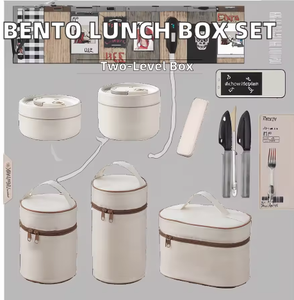 Boîte à lunch isotherme 4 en 1 pour les voyages, l'école, boîte à lunch, boîtes bento, boîte à lunch avec sac - Product Image 2