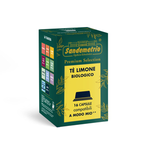 16 Capsule di Tè al Limone Sandemetrio Compatibili con A Modo Mio [0,16/Capsule] - Product Image 1