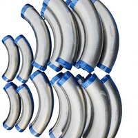 Tuyau de soudage à 90 degrés en acier inoxydable poli 304 316L, raccords inox soudés sans soudure