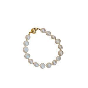Little Potato <b>Cute</b> Freshwater Pearl Baroque <b>Bracelet</b> Simple Fashionable Internet Celebrity Magnet Buckle Same Style New <b>Bracelet</b> - Product Image 5