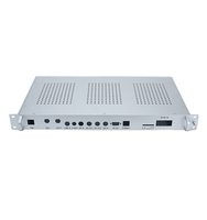 1U 2U 3U 4U 19 inç Raf Tipi IP54 ROHS Alüminyum 360mm NAS PC Amplifikatör Ağ Elektronik Kabin Muhafazası Kasası Şasi