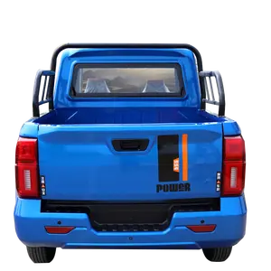 Mini pickup truck 1000 dallors caminhões usado ev pickup 4 lugares novo elétrico