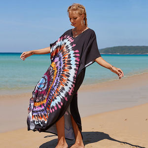 Sexy Cover Ups Sarees <strong>Indian</strong> Kaftan Abaya Islamic <strong>Clothing</strong> Dress Womens - Product Image 5