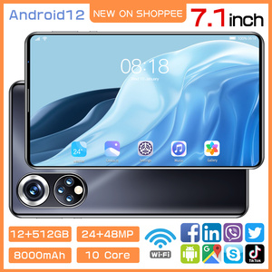 Điện Thoại Máy Tính Bảng Octa Core 7.1 Inch Tốt Nhất Máy Tính Bảng Android 12GB + 512GB Với Thẻ Sim Kép - Product Image 2