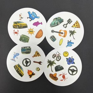 <span class=keywords><strong>Jeux</strong></span> de cartes éducatifs classiques personnalisés pour les fêtes de famille, <span class=keywords><strong>jeux</strong></span> de société pour enfants, cartes à jouer DOBBLES, cartes de jeu en anglais - Product Image 1