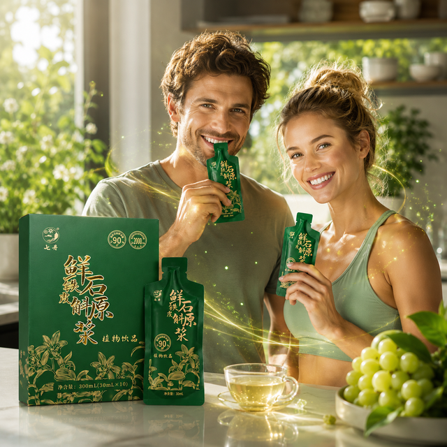 Qidan OEM ODM Pure Natural Herbal Dendrobium Beverage Immune Support Digestive Health Hydration Drink Private Label Manufacturer