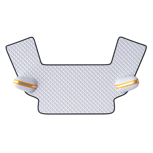 Xinjun Silver Snow Shield Half Car Cover Aluminum Foil Windshield Sunshade Winter Antifreeze Rainproof Frostproof Dustproof - Product Image 5