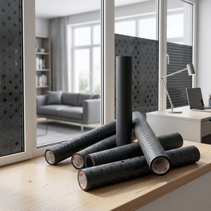<span class=keywords><strong>Film</strong></span> adhésif décoratif 3D <span class=keywords><strong>occultant</strong></span> <span class=keywords><strong>pour</strong></span> fenêtre avec texture - Product Image 2