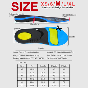 Solette rigide con supporto per arco plantare alto per la correzione dell'allineamento delle gambe, anti-collapso, per la cura dei piedi - Product Image 5