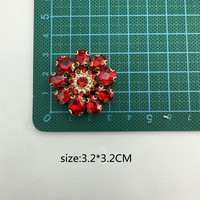 Nouveau fait à la main Sequin fleur forme 3D coudre sur appliques patchs pour vêtements décoration bricolage