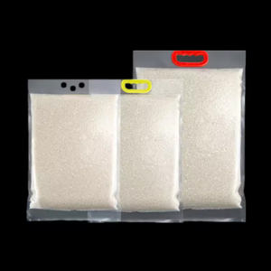 Bolsa de embalaje al vacío para arroz, bolsa transparente rectangular para almacenamiento de alimentos, para uso en la cocina - Product Image 6