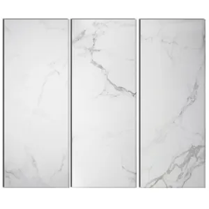 300x800mm卡拉拉白色大理石纹理瓷质质砖厨房和浴室墙砖