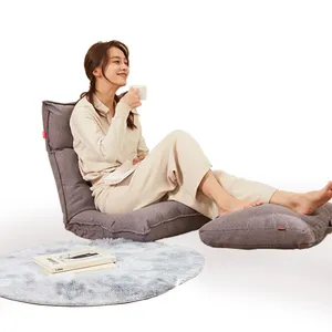 Hot sale high quality adjustable backrest folding chair sofa bed bean bag boy recliner chairs lazy sofa floor chair