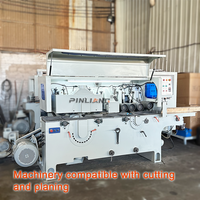 PINLIANG Nouvelle version de la machine à dégauchir automatique double face pour le travail du bois avec scie à refendre multi-lames, moteur 380V 35.2kw