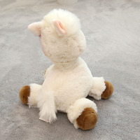 Nouveaux jouets en peluche personnalisés de petite taille, super doux, en forme d'animal, en coton PP et polyester, cadeau de Noël pour bébé