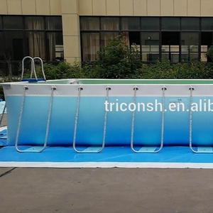 549x274x122cm आयताकार स्टील फ्रेम के आकार के साथ स्विमिंग पूल - Product Image 5