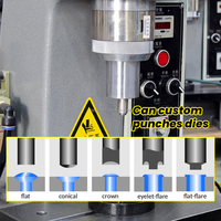 Machine à riveter orbitale pneumatique d'atelier 10kN pour rivets pleins