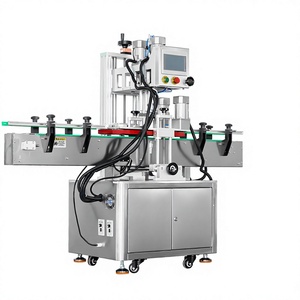 Machine de capsulage sous vide électrique entièrement automatique et efficace pour bocaux et bouteilles en plastique alimentaires, haute productivité, économie d'énergie, garantie 1 an - Product Image 1