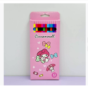 SANSAN – Lot de crayons de couleur hexagonaux solubles pour enfants, 12 couleurs, en plastique recyclé non toxique, mine de 3,00 mm, en vrac - Product Image 3