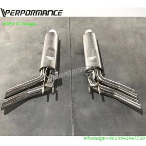 W464 sistema de escape para G550 G500 G63 cambiar el sonido W463A silenciador sistema año 2019 - Product Image 4