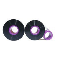 Ruban de codage TTO à haute vitesse en résine de cire 33mm 55mm 600mm, ruban de transfert thermique de 33mm de largeur pour imprimante Videojet Markem