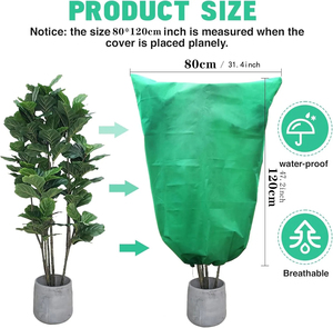 Wholesale Novax Brand Small Tree Cold Frost Bag Winter Warm Cover for Yard Garden Plants <b>Netting</b> with Renewable Sources - Product Image 4