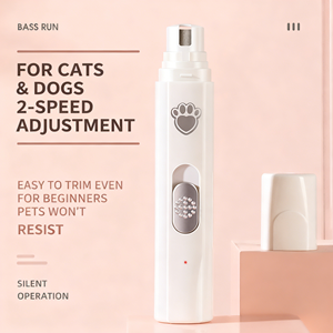 Lime à ongles électrique rechargeable pour animaux de compagnie, coupe-ongles, polisseuse pour chiens, chats et chatons - Product Image 5