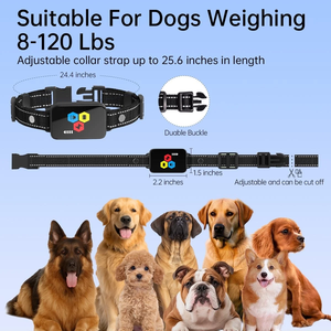 <span class=keywords><strong>Collar</strong></span> de Adiestramiento para Perros con Control Remoto - <span class=keywords><strong>Collar</strong></span> de Adiestramiento a Prueba de Agua IP67 de 3000 Pies para Perros Pequeños, Medianos y Grandes con 4 Modos de Adiestramiento Seguros - Product Image 6