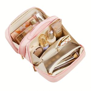 Travel Makeup <b>Bag</b> Cosmetic <b>Bag</b> for Women, Wide-open Portable Make up Organizer - Product Image 1