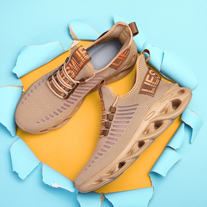 Chaussures de sport en gros en ligne : Baskets décontractées respirantes en maille pour hommes, à enfiler, à bout fermé et amortissantes - Product Image 3