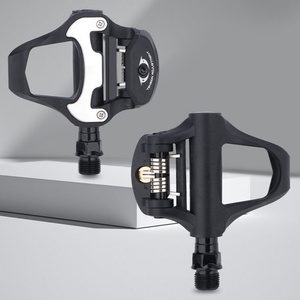 超轻铝合金公路自行车踏板，带自锁系统，适用于骑行鞋和配件 - Product Image 3